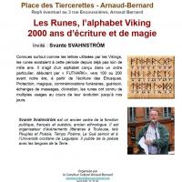 Conversation Socratique - Les Runes, l’alphabet viking,  2000 ans d’écriture et de magie